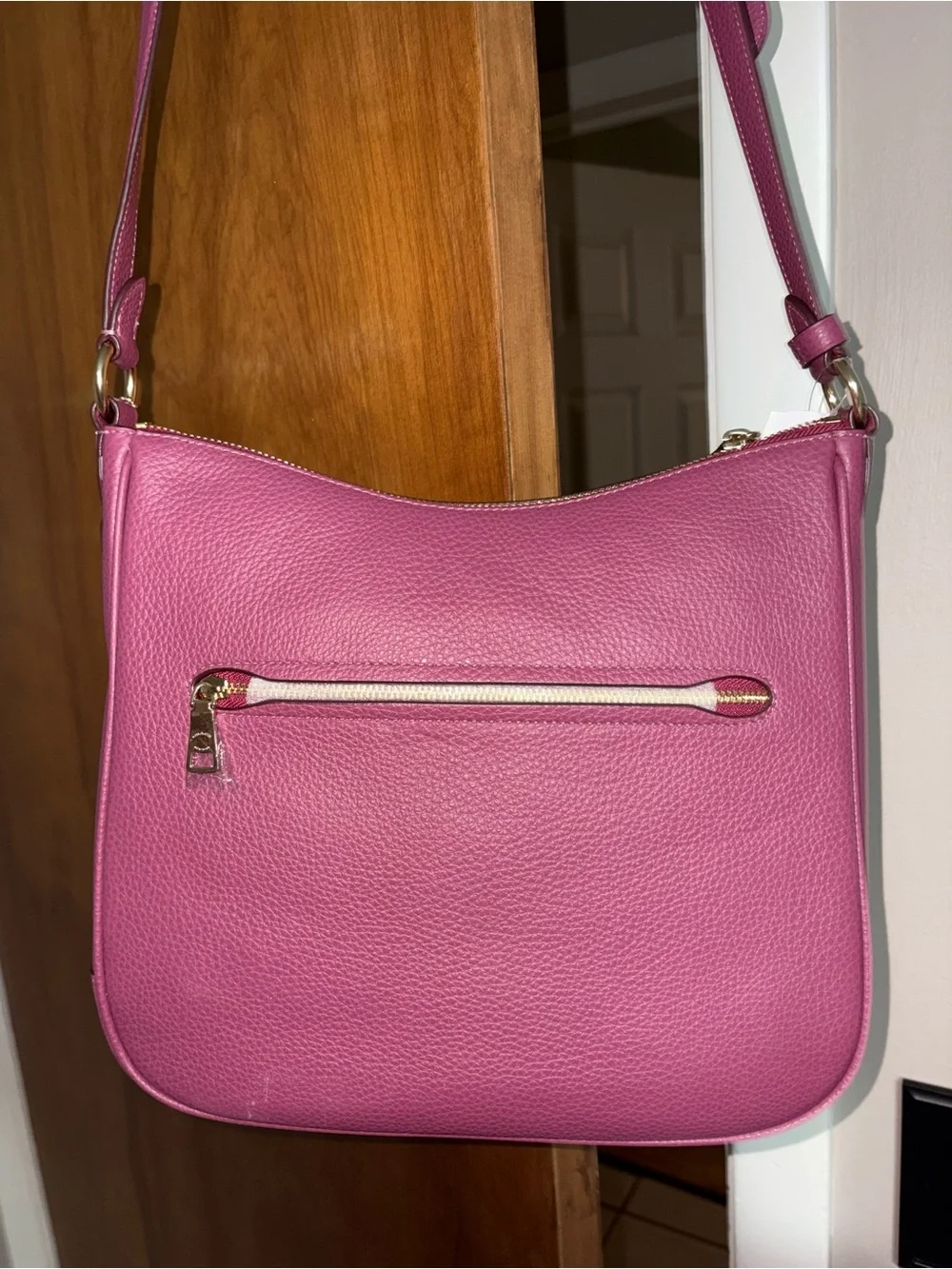 Coach Ellie File Bag Crossbody Pink Leather NWT CU960